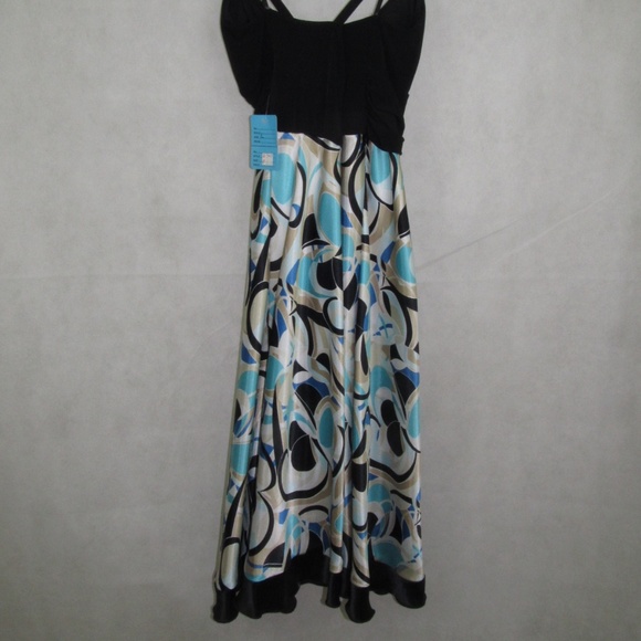 Intrigue Strap Dress size L Stretch Sleeveless New - Picture 5 of 7